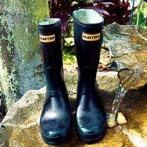 Hunter water-tight rubber boots